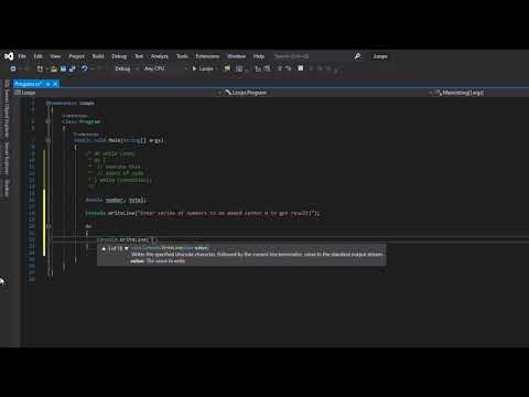 C# for Beginners - Do While Loop