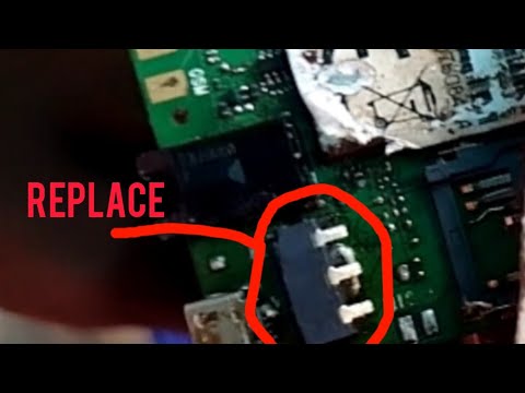 How I changed my battery connector on my Itel phone at home #phonerepair #itel2160 #itel2163