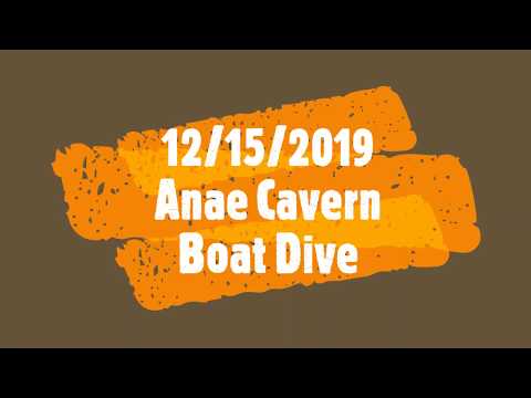 Dive - Guam - 12-15-2019 - Anae Cavern