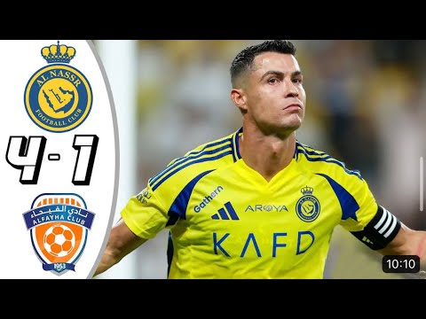 CRISTIANO RONALDO Al Nassr vs Al Feiha 4-1 All Goals & Highlights 2024 HD