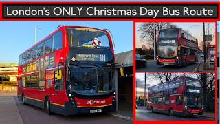 London's ONLY Bus Route That Runs on Christmas: Carousel Buses Route 111 Explained