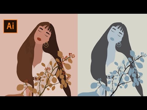 Easily change color of the artwork | Illustrator Tutuorial #illustrator