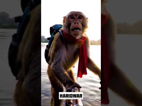 #monkey #vlogger #funny