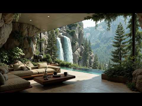 Spring Jazz Vibes Forest Cafe Ambiance Relaxing Smooth Jazz