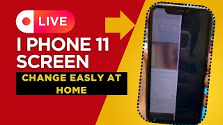 Let’s Change I Phone 11 Lcd Screen Easly With Tools At Home #smartphone #repair #techfix #apple