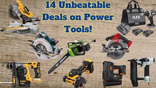 14 Unbeatable  Deals on Power Tools - - On-Going December 2024 Huge Sale