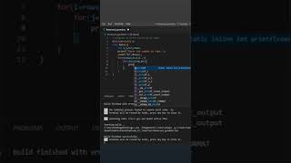 C program to print reversed pyramid pattern using nested for loops |for loop pattern
