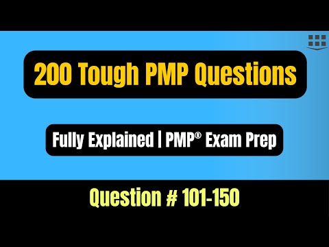 200 Tough PMP® Exam Questions (Question # 101-150)