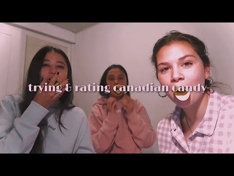 trying canadian candy for the first time *exchange student edition*