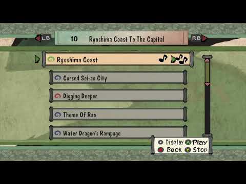Okami Soundtrack - Ryoshima Coast II [Full Version]