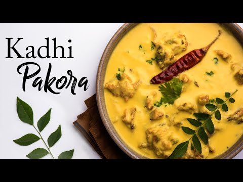 Kadhi Pakora Recipe (Urdu Hindi) | Punjabi Pakoda Kadi Sabji | Curry Pakora