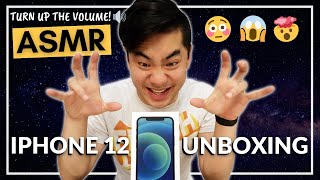 ASMR IPHONE 12 UNBOXING + HANDS ON!! (TURN UP VOLUME TO HEAR!!! 😱🤤🤫)