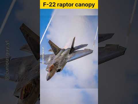 Very unique fact about f22 raptor fighter jet