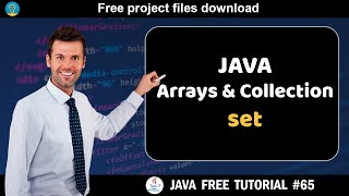 Java tutorial #65 | Arrays and collection API - set | Java course for beginners