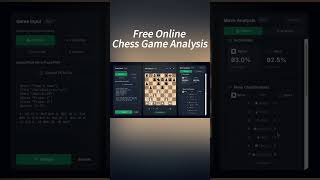 Free Online Chess Game Analysis #chess #chessgame #chessanalysis