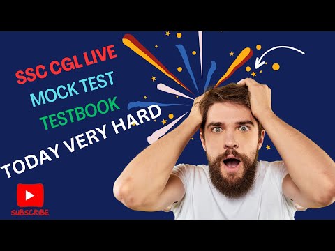 Ssc cgl testbook live mock test 18-19 may/very hard/score 128.5