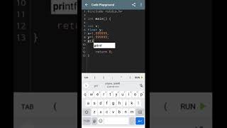 int vs float in c programming #c #code #shorts