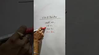 Void Pointer - Pointer in C #shorts #computer #trending #cprogramming #pointersinc