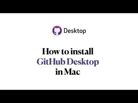 GitHub Desktop Quick Intro & How to install For Mac