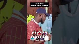 FANS PICK: BEST PLAYERS EDITION. #FootballDebate #FanOpinions #SoccerTalk #footballfanshangout