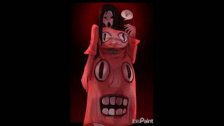 Drew a pretty woman from a Roblox horror game #art #drawing #roblox #horrorgaming #mommy