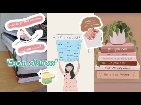 Exam distress. Ease your exam days 💪 .