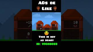 Mobile Game Ads be Like 😭 #geometrydash #mobilegameads #geometrydashchallenge