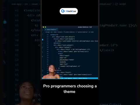 That light theme hurts my soul 🥹| MockQue