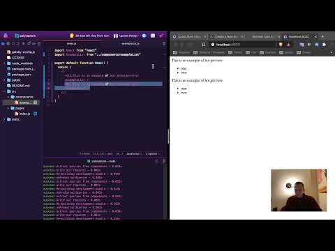 #4: GatsbyJS, React coding | Building the new polycapture.app site