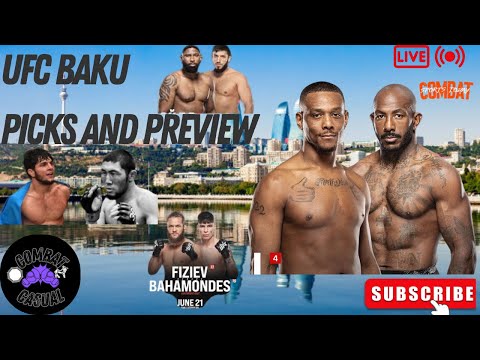 UFC Baku: Hill vs Roundtree FULL CARD Picks and Preview