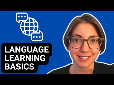 Foundations in How to Learn a Language: The 4 Parts of Language