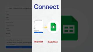 Connect HTML Form with Google Sheets | #python