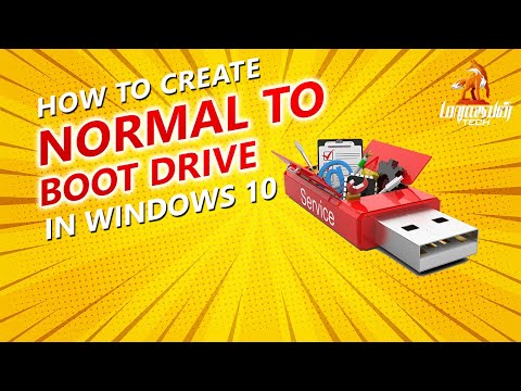 How To Make A Bootable USB Drive of Windows 10-Tech maanavan-tamil