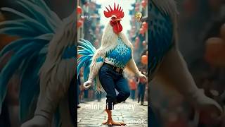 Funny model 🌸 chicken dancer 🐓💃😅 #chicken #funny #rooster #ai