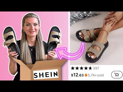 SHEIN Summer Shoe Try-on Haul 2024 👡