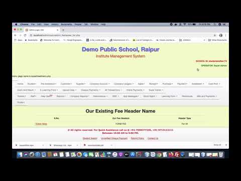 Fee Structure Implementation