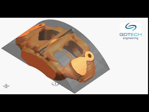 Topology Optimization of a caliper