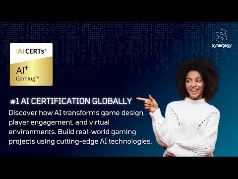 Best AI Certification in Gaming | AI Game Development, Intelligent Gameplay & Interactive Experience