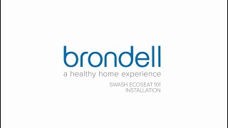 Swash Ecoseat S101 Non-Electric Bidet Seat Installation Guide