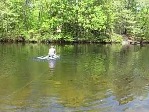 Mr Staley get's yanked off boat