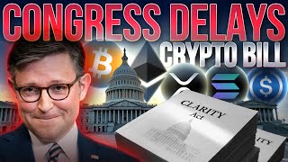 Congress Delays Bills For An Early Vacation🚨Crypto Catalyst in January?