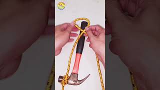 Easy Rope Knot 💡 Step by step learning guide