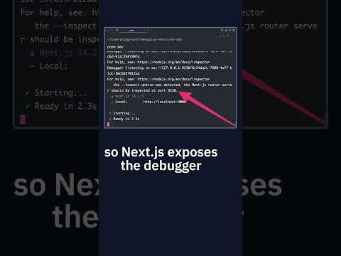 Debugging Next.js in VSCode #programming #nextjs #vscode #reactjs