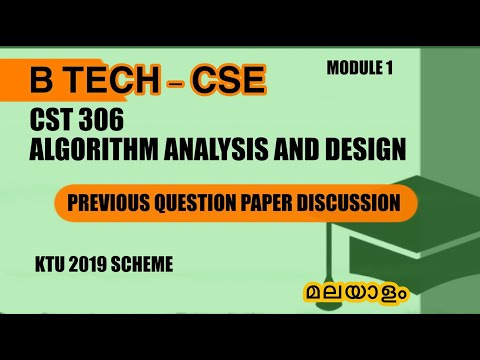 CST 306_Algorithm analysis and design_ Solve using master theorem 3T(N/2)+N^2_PYQ_Malayalam
