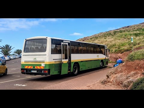 Madeira, S.A.M. Bus 113, Part 1 Baia D'Abra to Caniçal