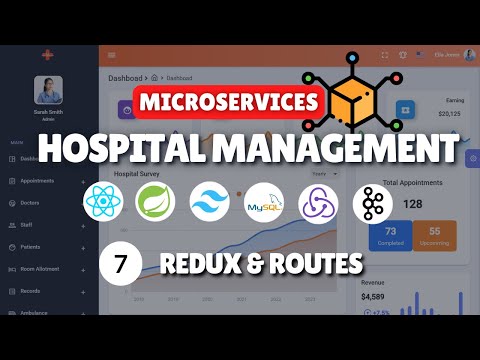 HMS with React & Spring Boot Microservices | Ep. 7: Redux  #react #springboot