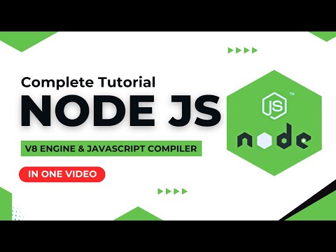 NodeJS 30 Min. Crash Course: With Practical Examples | V8, JS, HTTP, OS, File Path & Server | Hindi