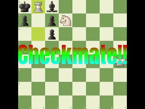 Cool Chess Puzzle #chess #puzzle #chesstactics