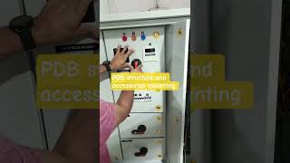 #PDB STRUCTURE #SWITCHGEAR AND ACCESSORIES MOUNTING #PDB WIRING AND BUSBAR MOUNTING