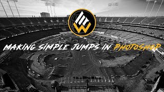 Make SIMPLE SX Jumps In Photoshop! | MXB Track Making Tutorial